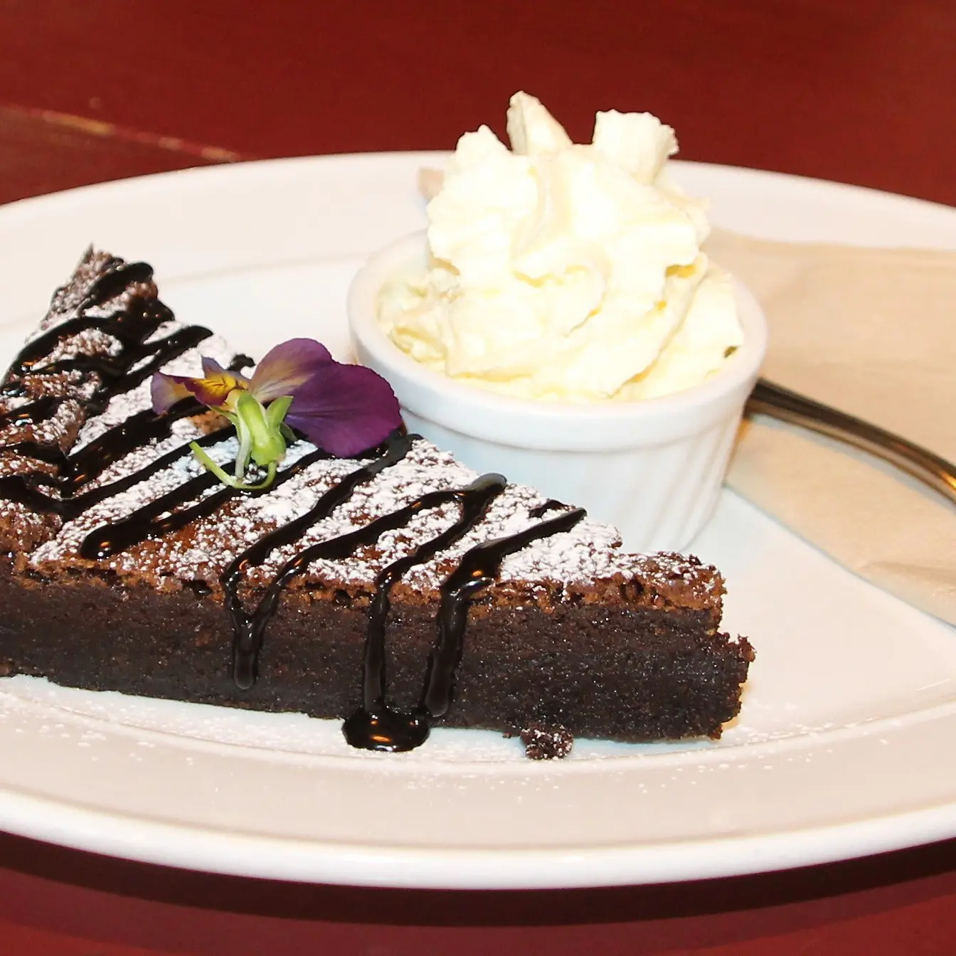 Cafe Ambience chocolate brownie