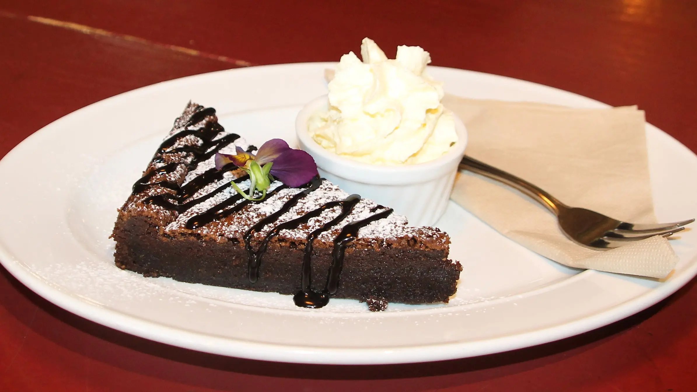 Cafe Ambience chocolate brownie