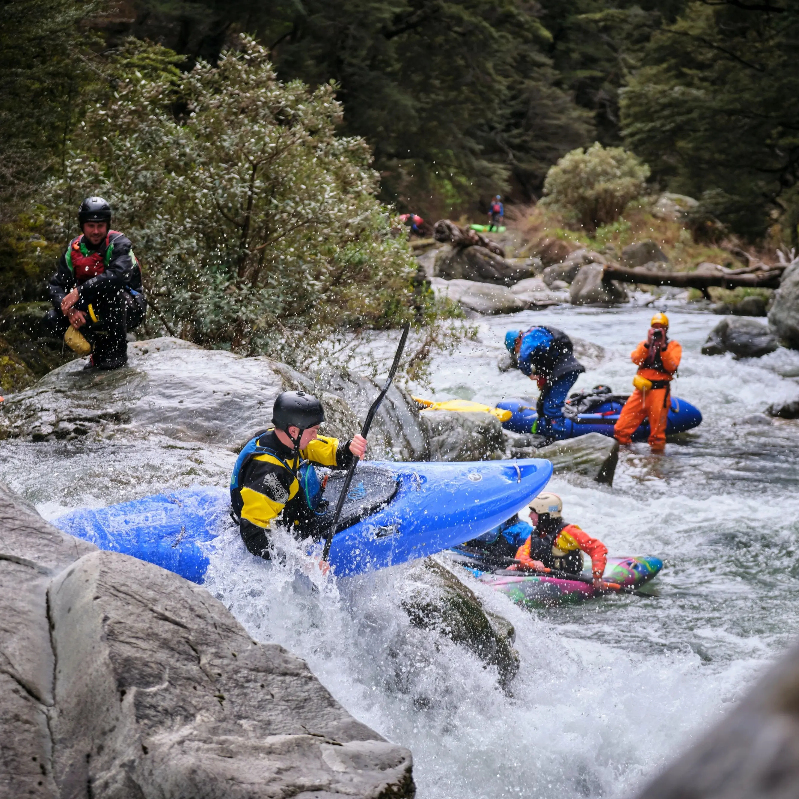 Special chance to navigate rapids