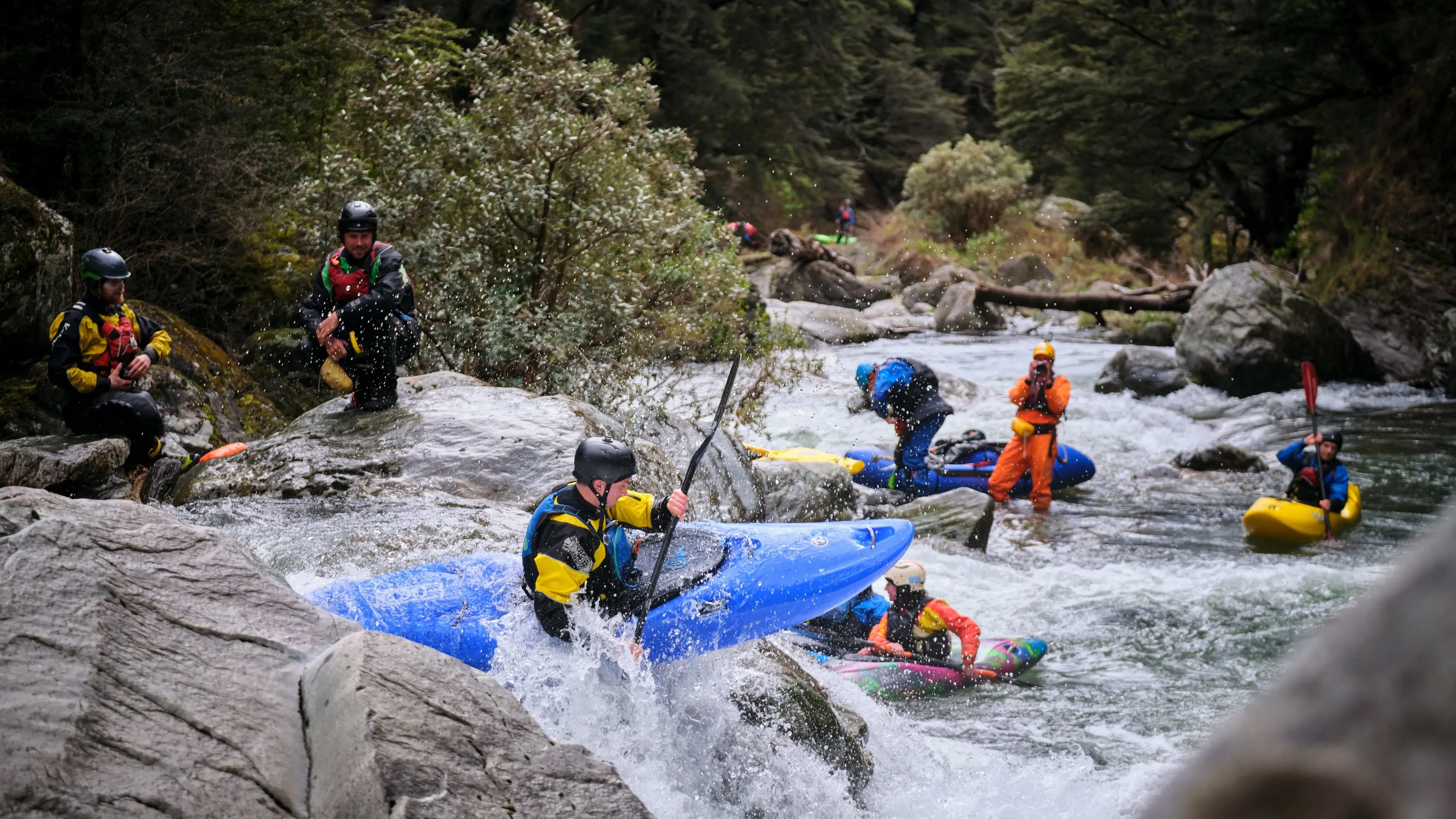 Special chance to navigate rapids