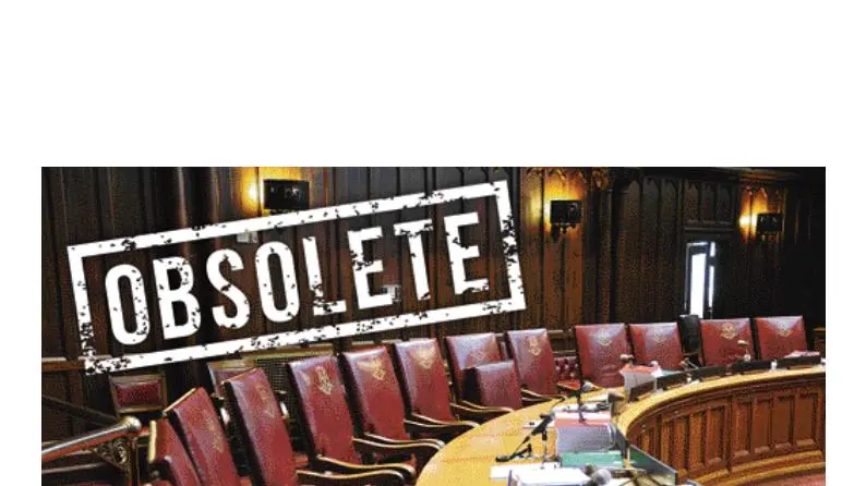 Obsolete: Two-tier local government