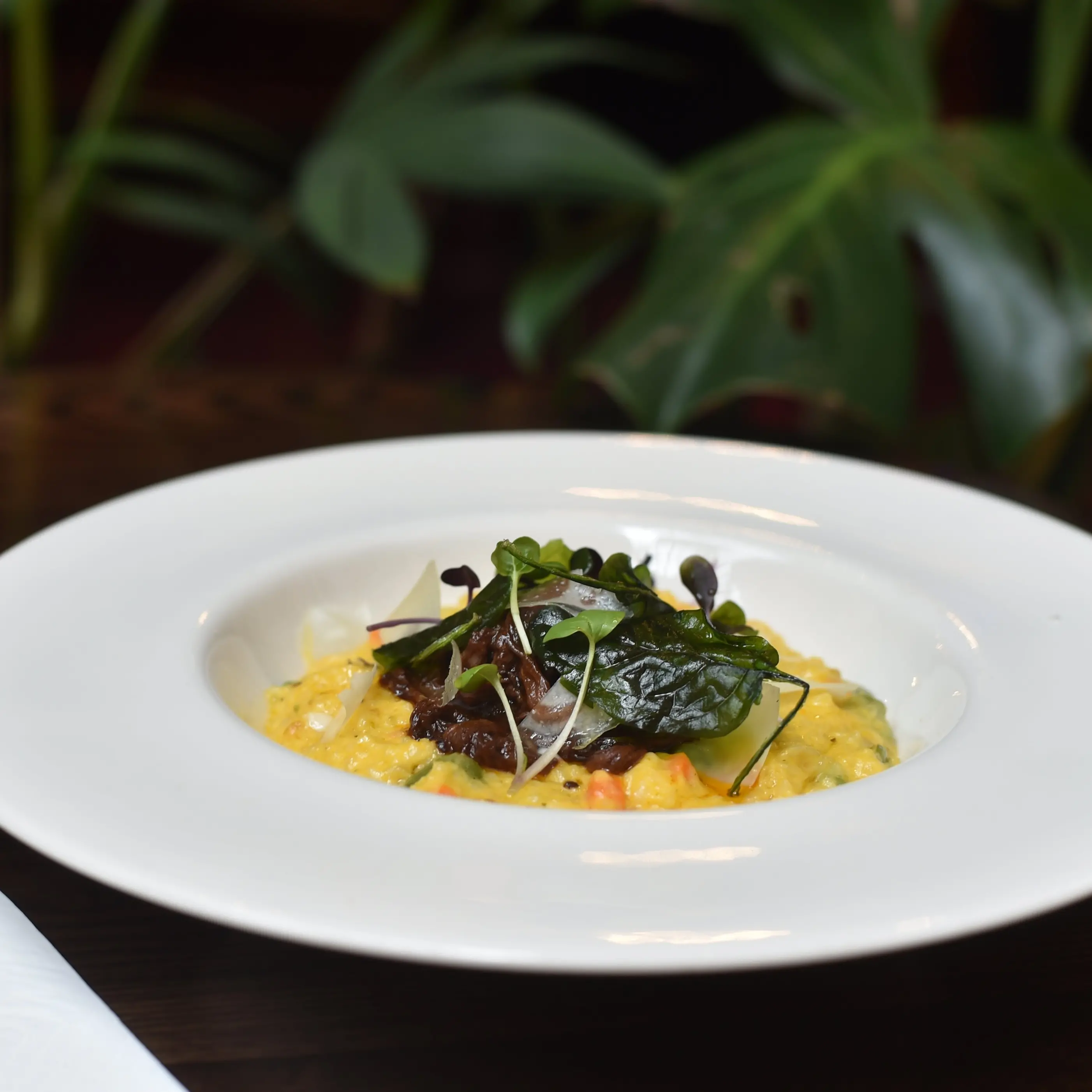 Pumpkin risotto
