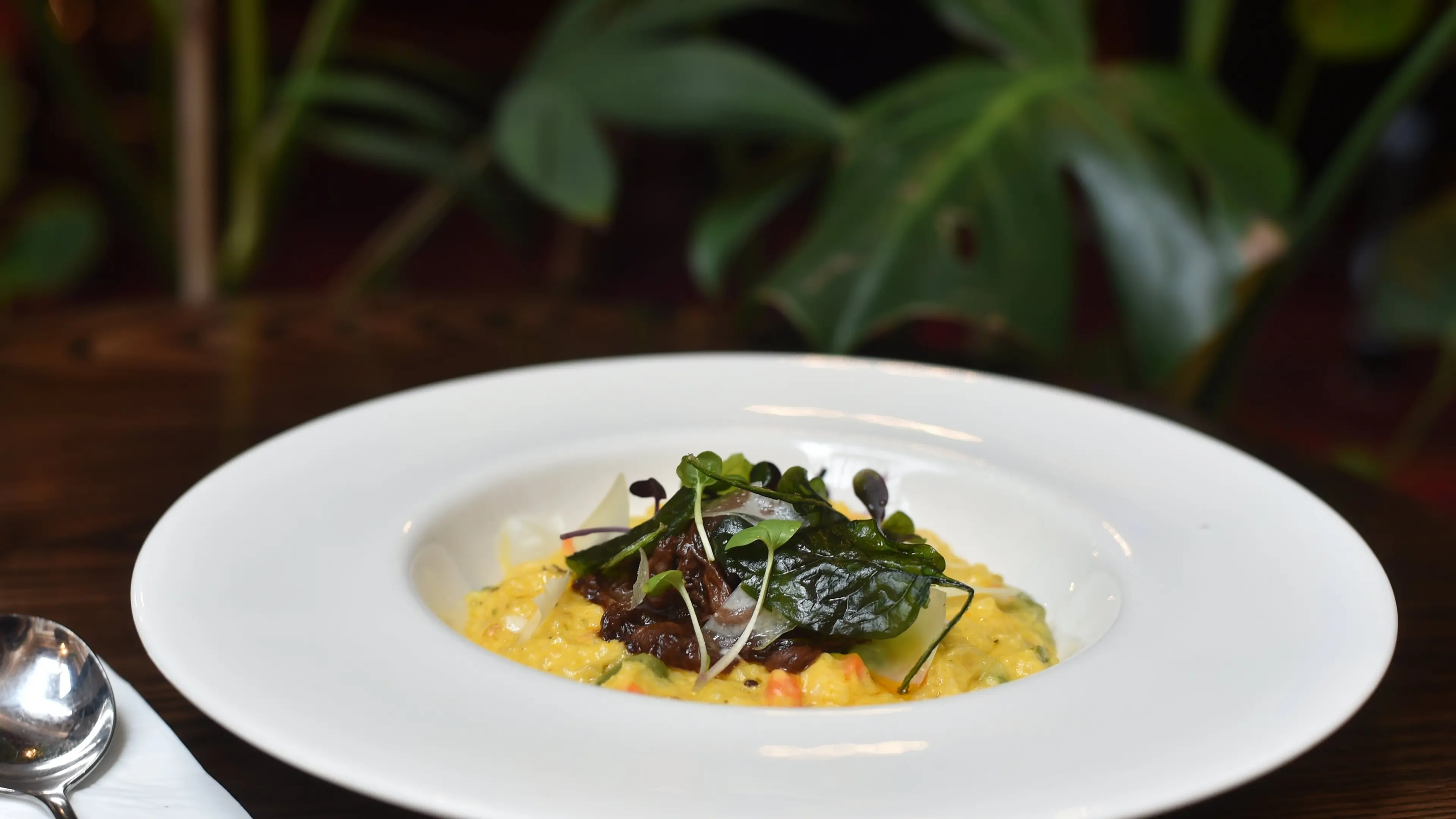 Pumpkin risotto