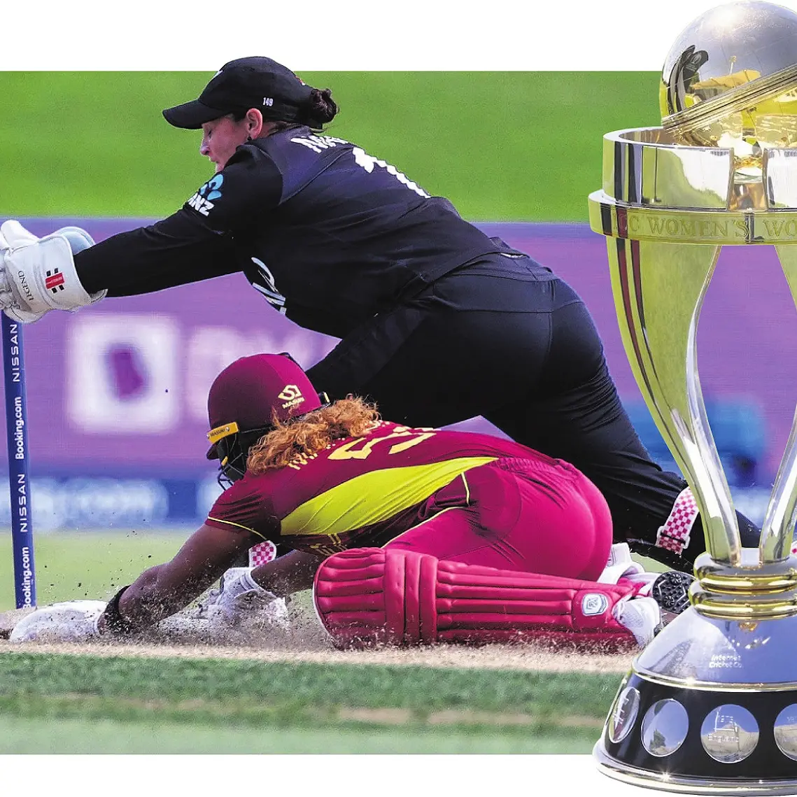 International sporting history to be made