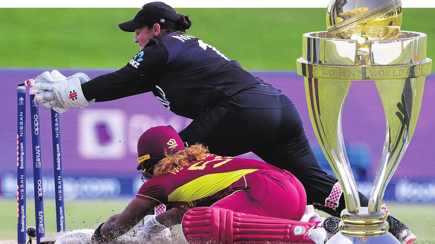 International sporting history to be made