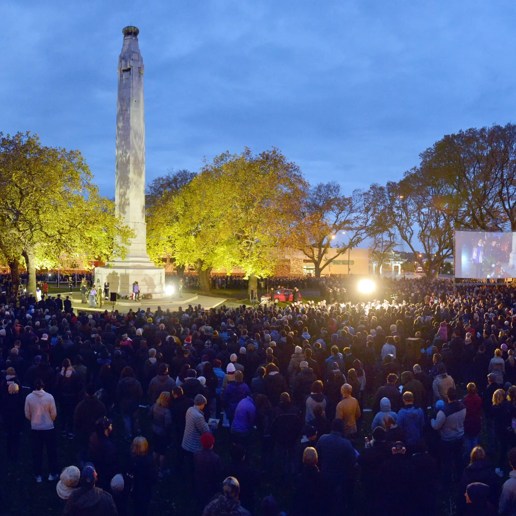 Caution over Anzac parades and services