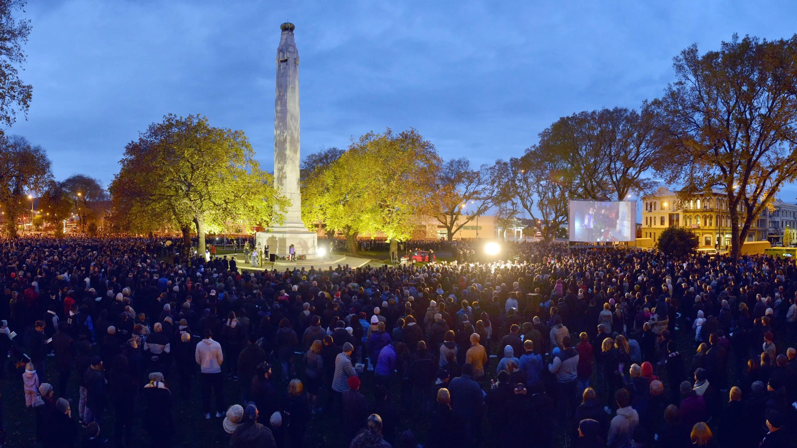 Caution over Anzac parades and services