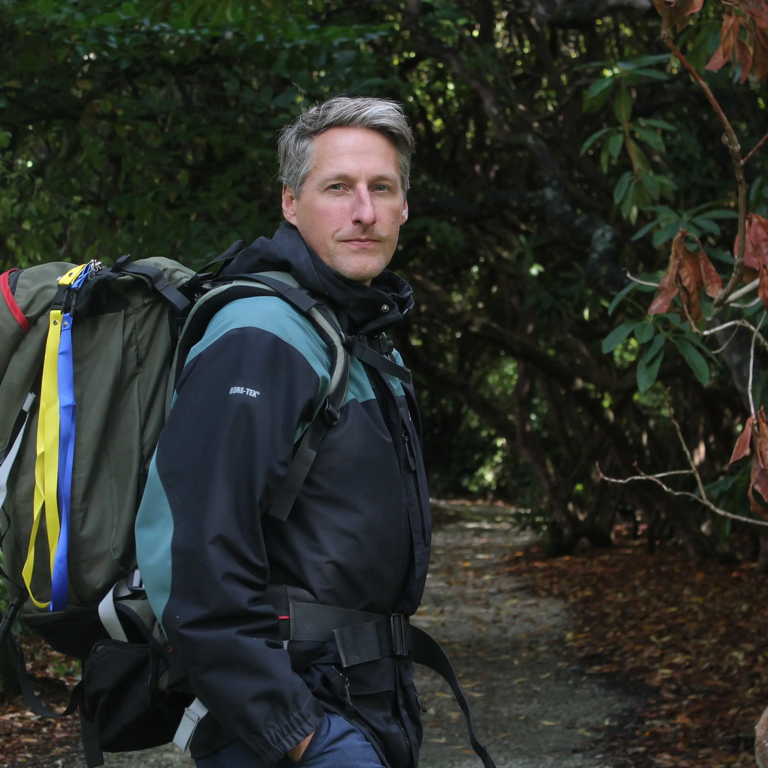 One man’s big walk to raise funds