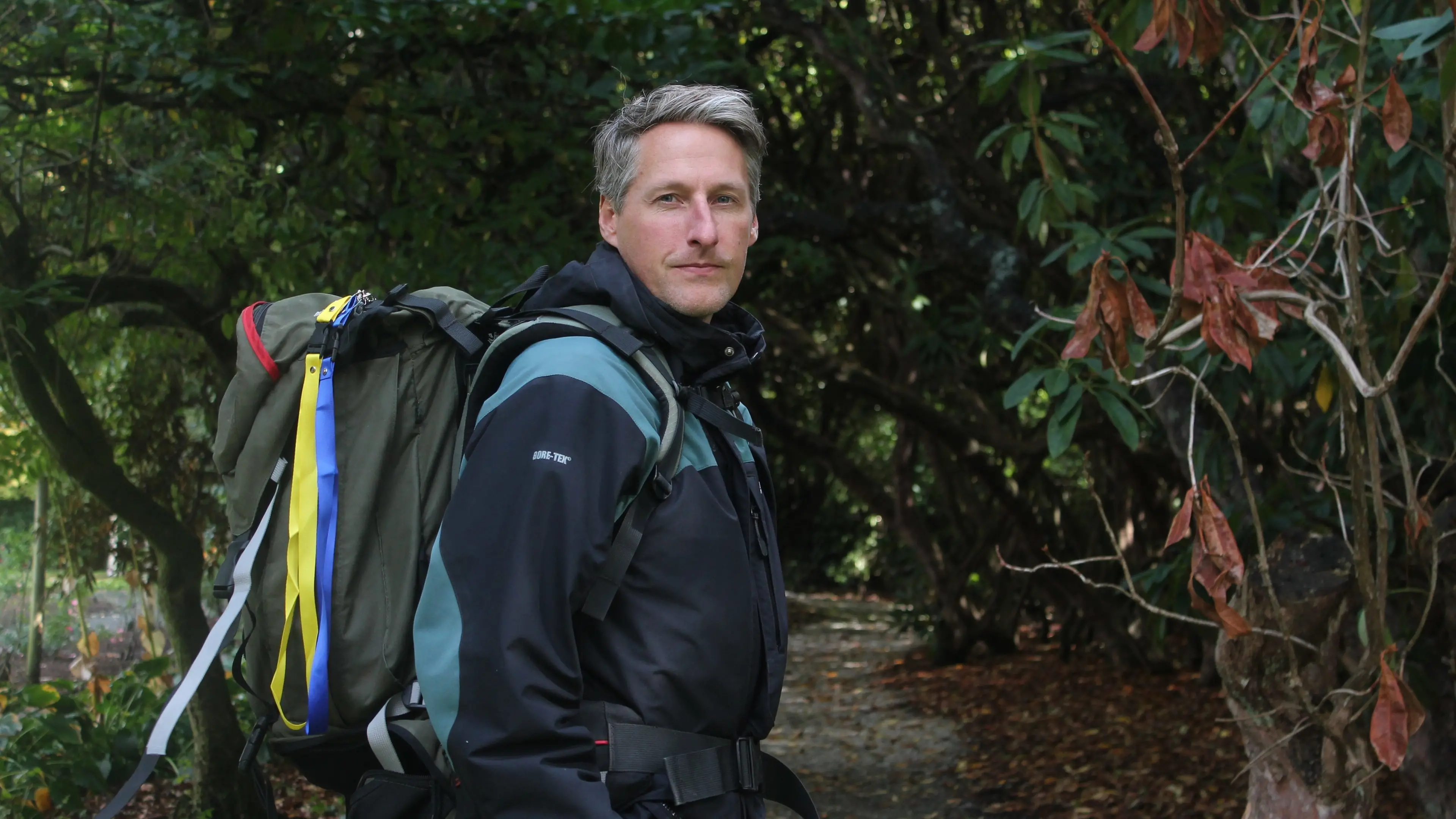 One man’s big walk to raise funds
