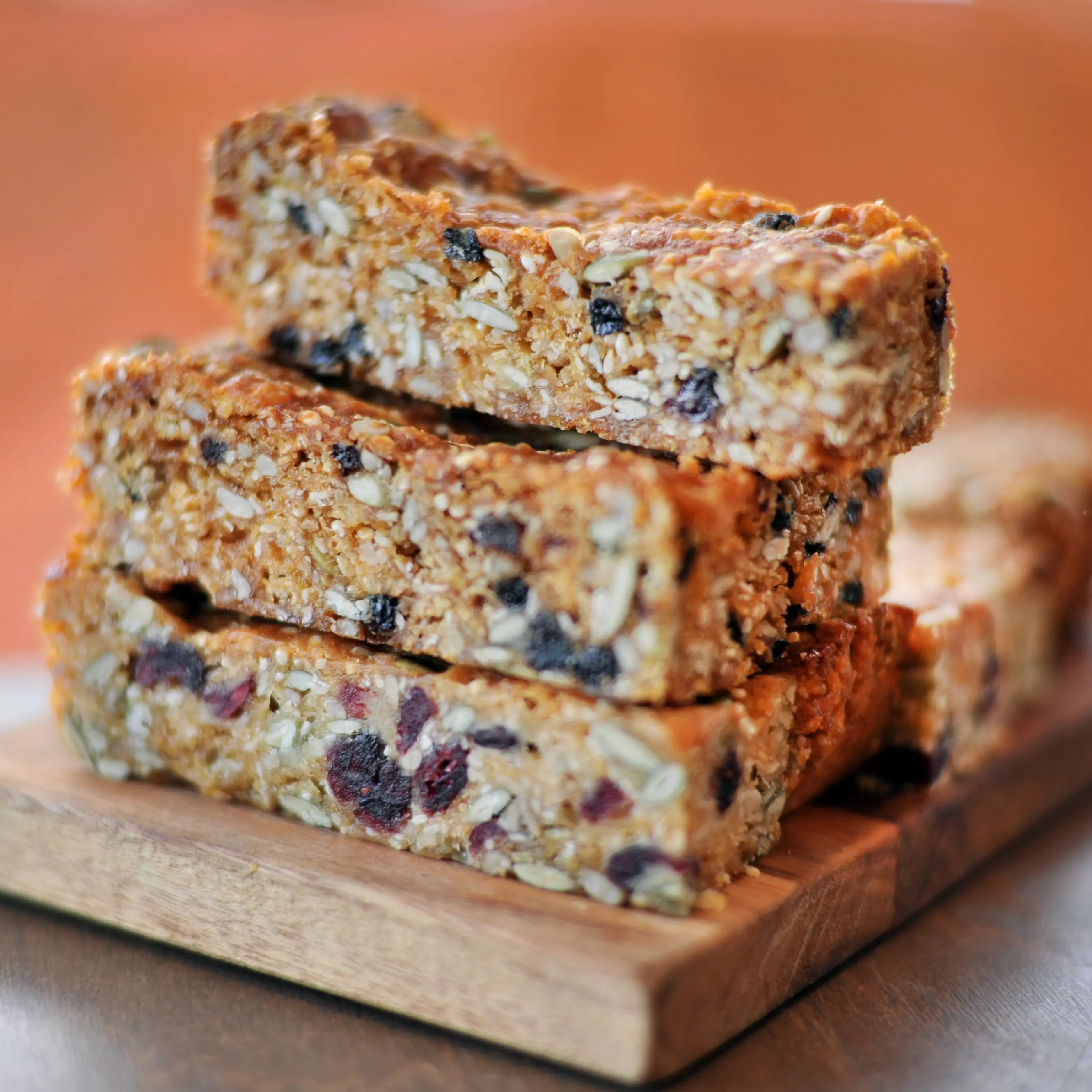 Honey and seed slice