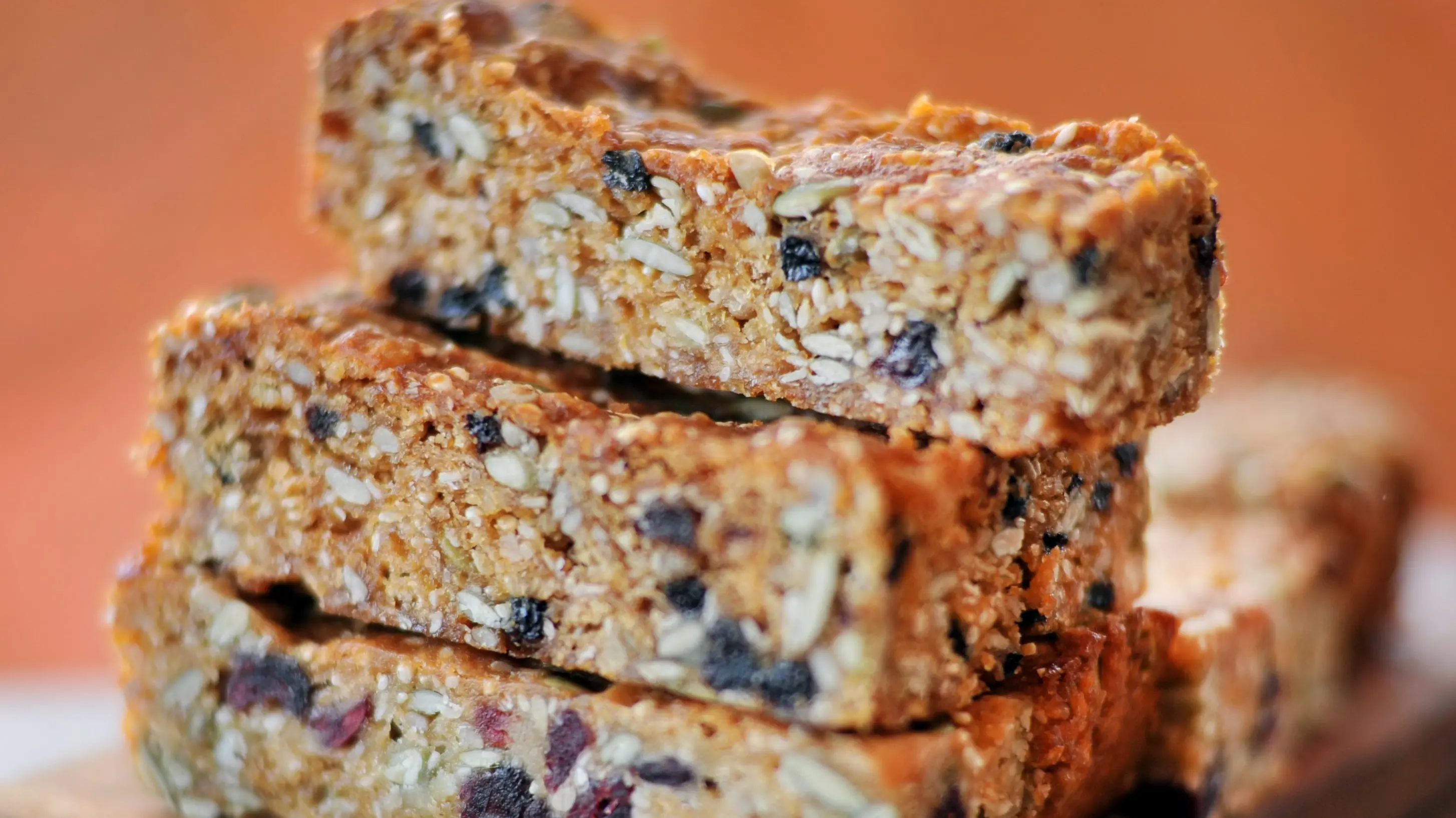 Honey and seed slice
