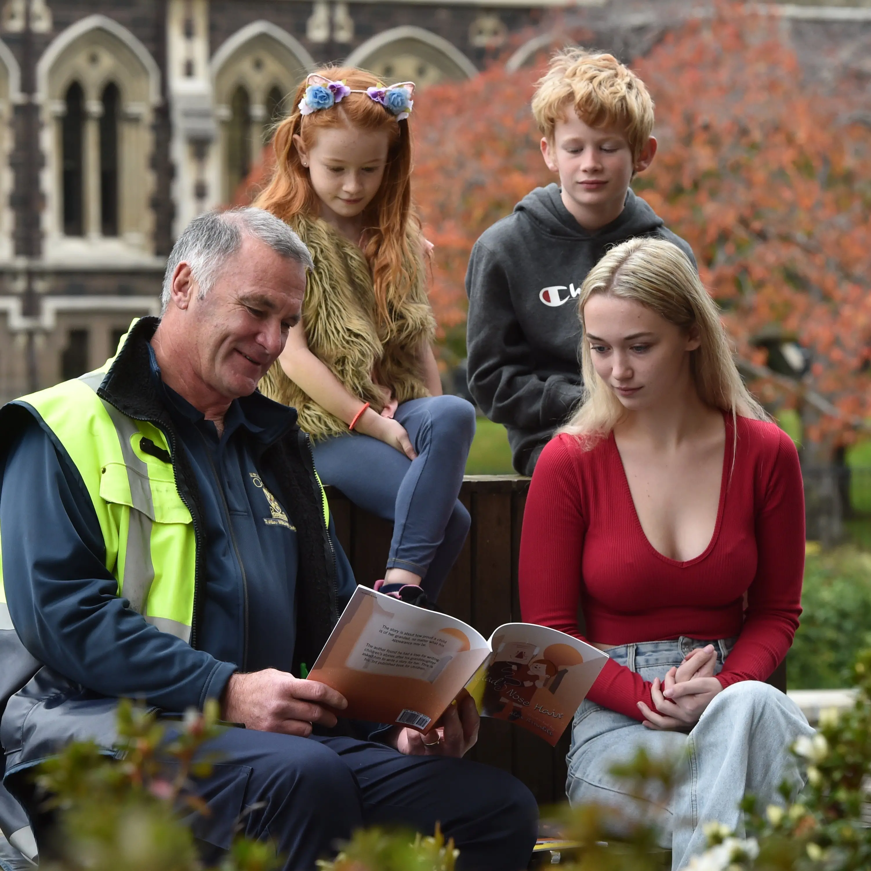 Off patrol, Campus Watch member puts pen to paper