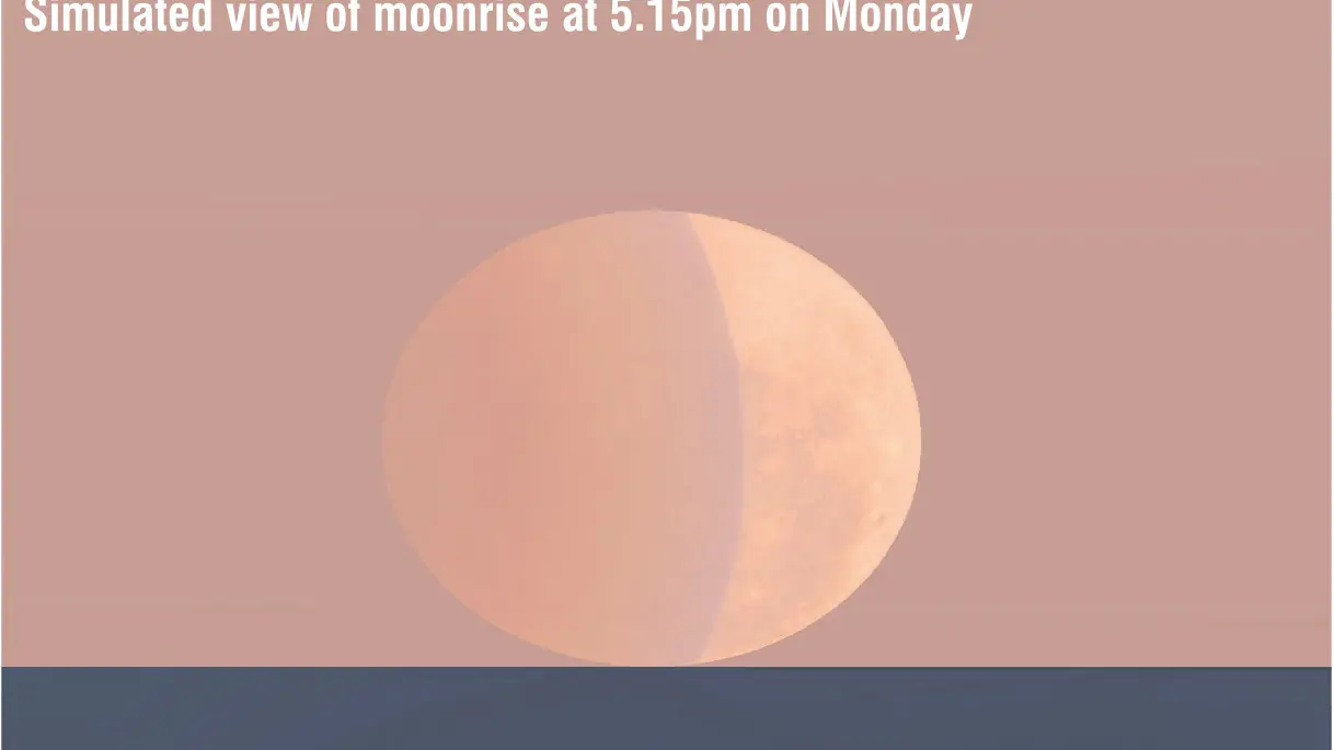 Monday’s lunar eclipse may be challenge to see