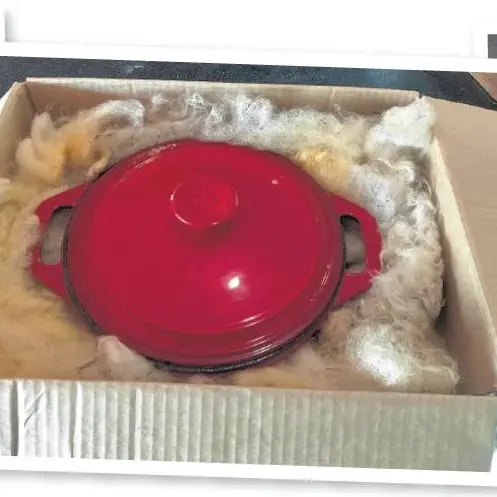 Dinner wrapped up in box