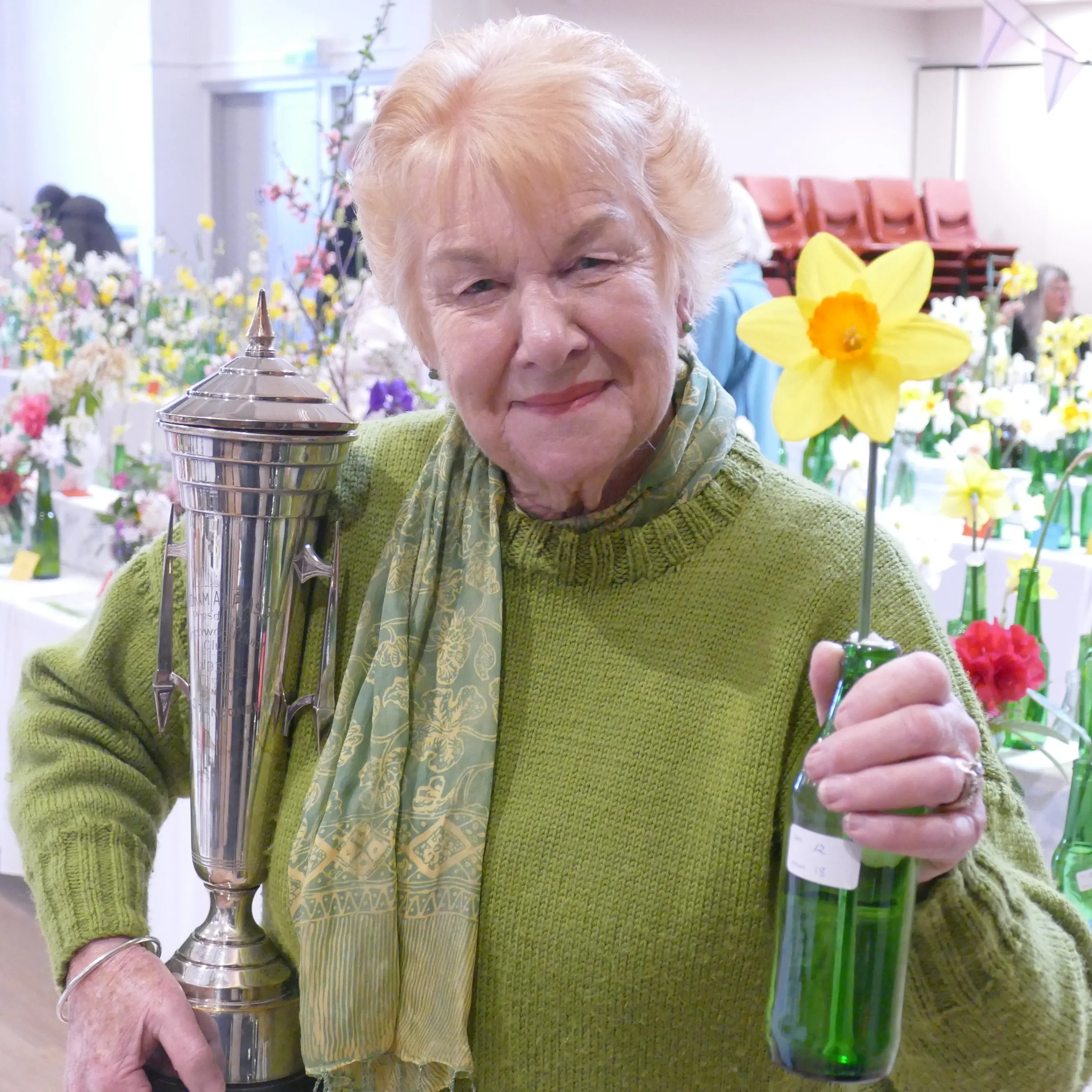 Humble daffodil takes top prize at flower show