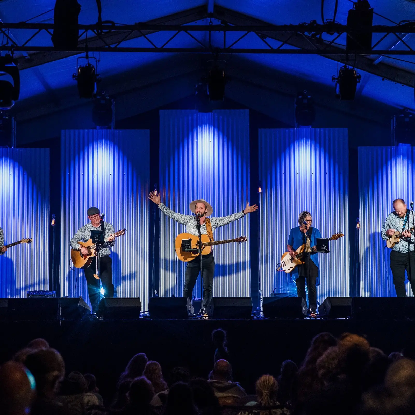 Uplifting performances appreciated by audience