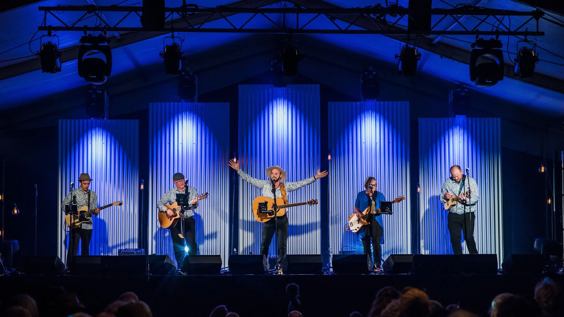 Uplifting performances appreciated by audience