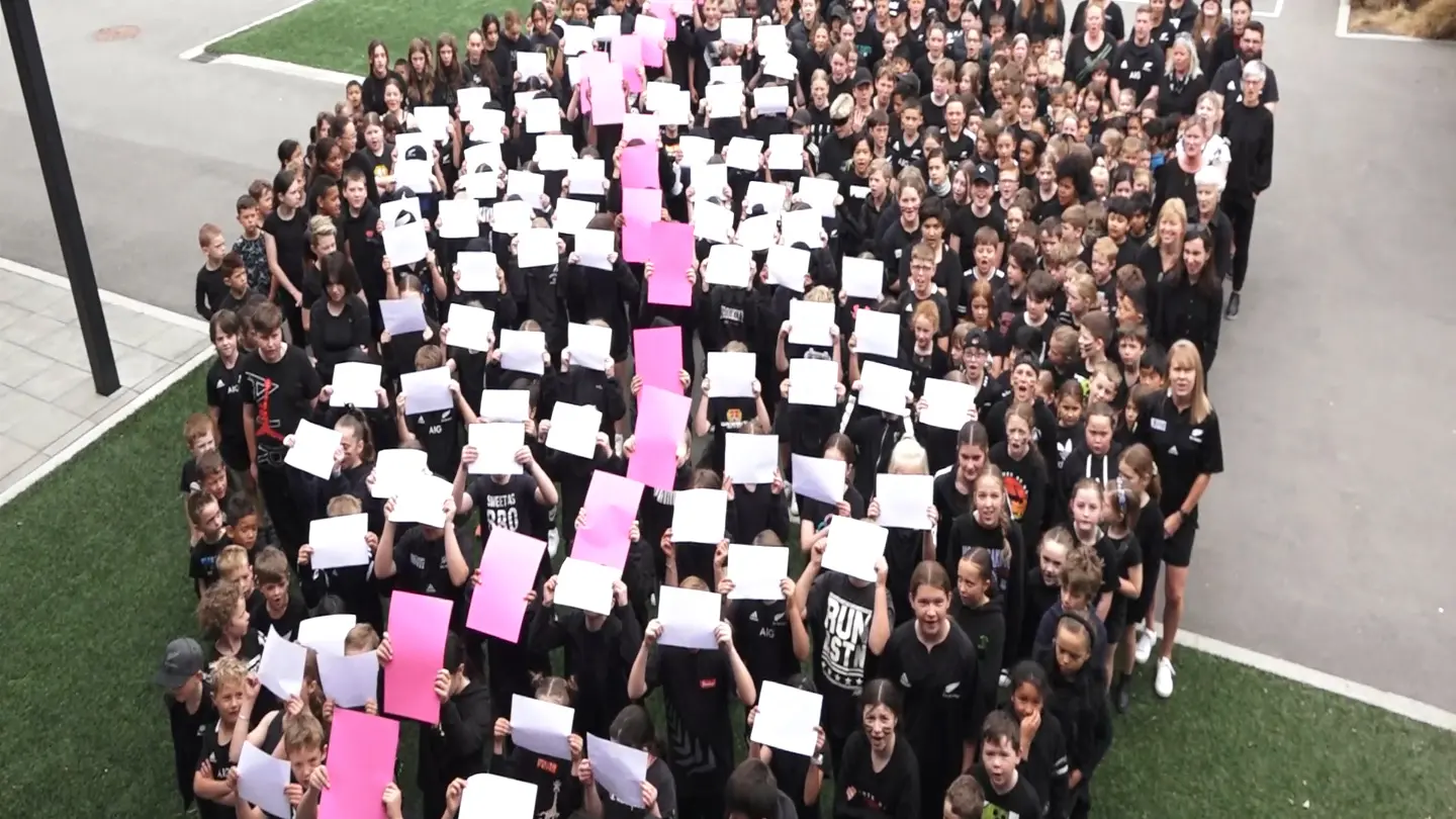 Black Ferns fever hits Christchurch school