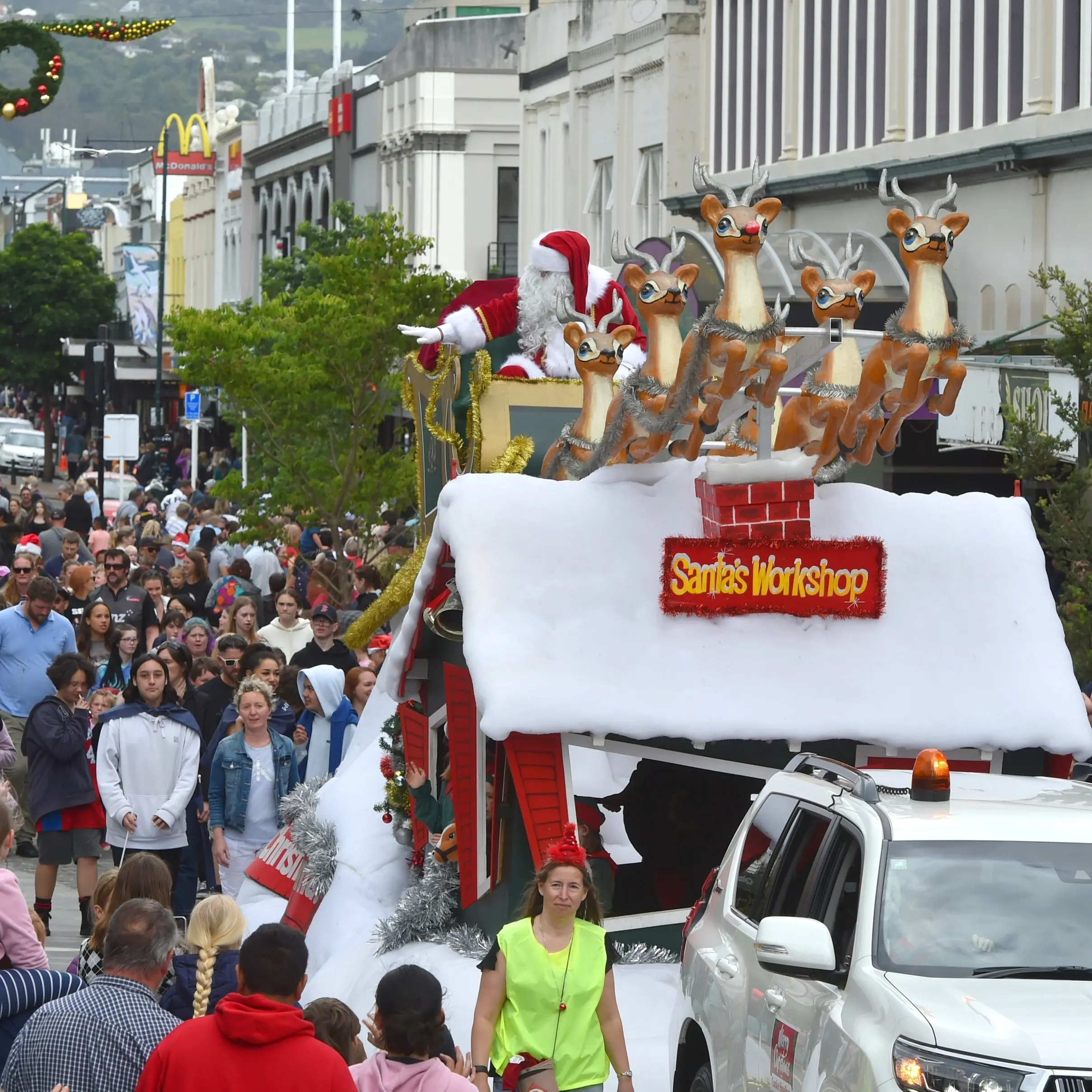 Christmas parade makes day special for many
