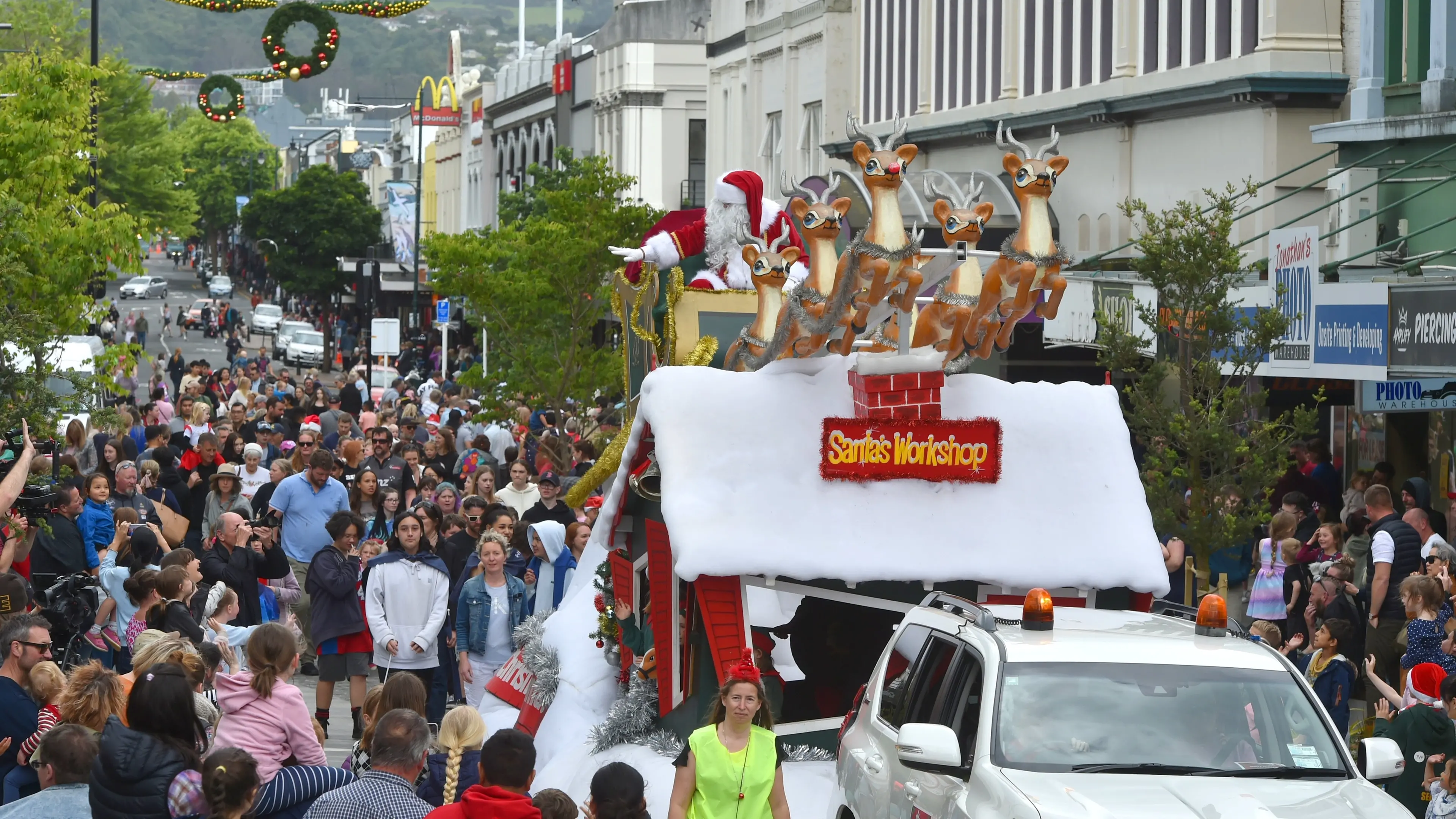 Christmas parade makes day special for many