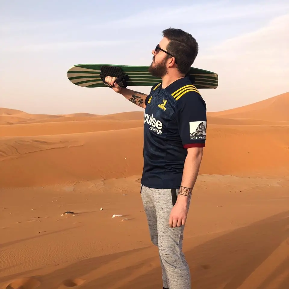 Slopestyle the sandy Saudi way