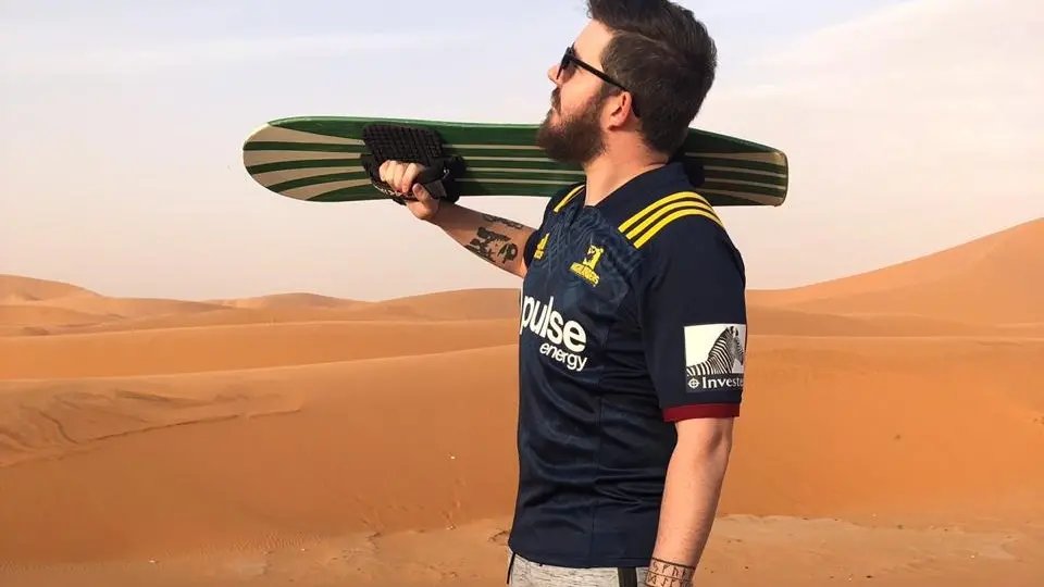 Slopestyle the sandy Saudi way