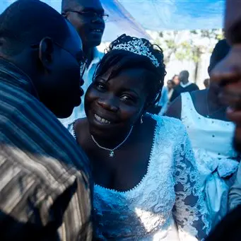 Signs of life and love emerge in devastated Haiti