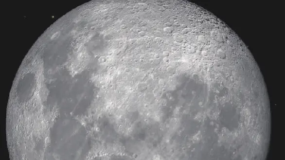Lunar occultation — star gone in the blink of an eye