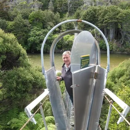 Doc confident gate possum-proof