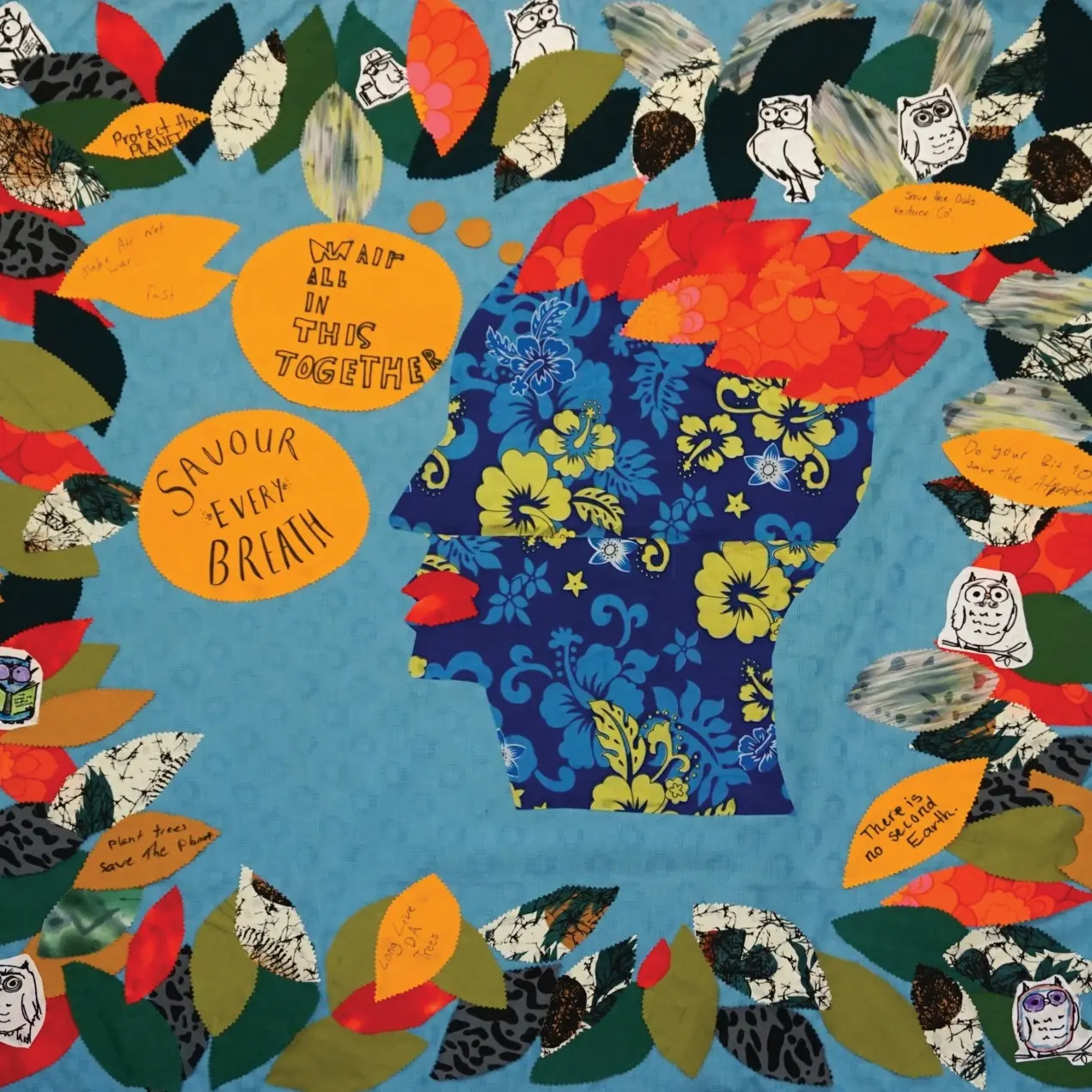 Breathtaking collages centrepiece of project
