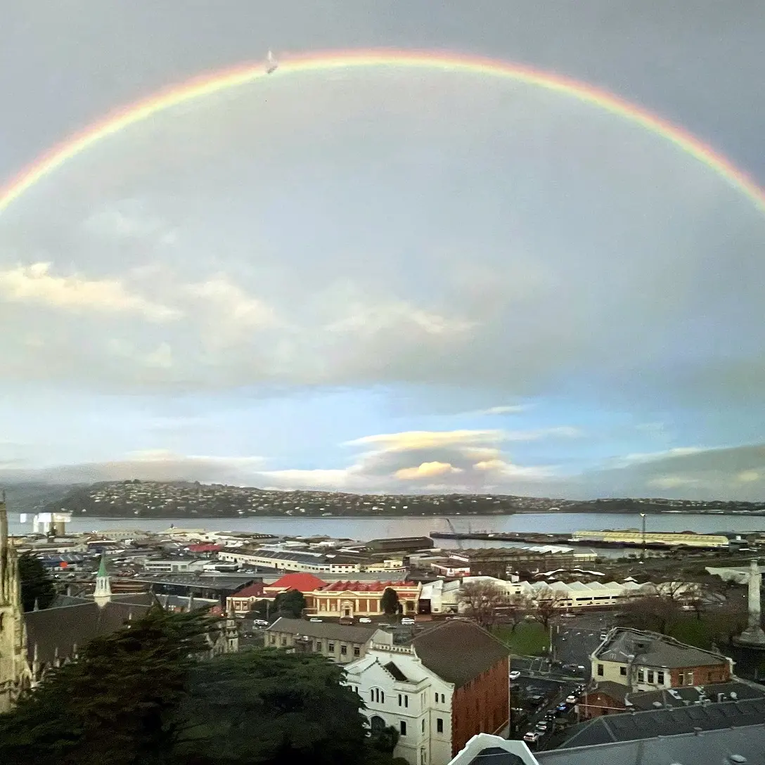 At the end of the rainbow