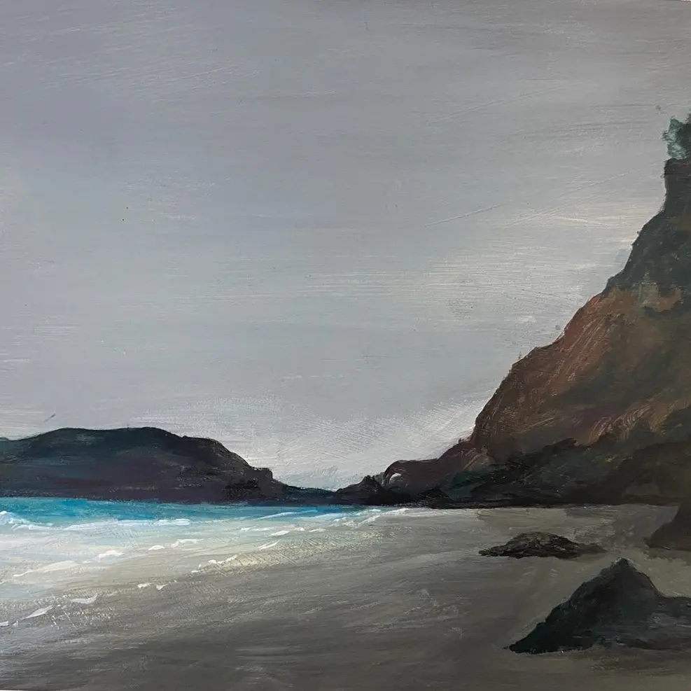 Moody coast