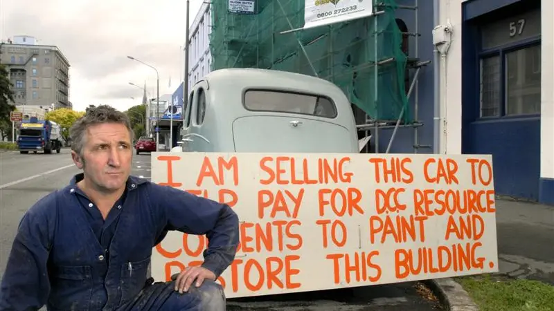 Restorer of building frustrated by zoning