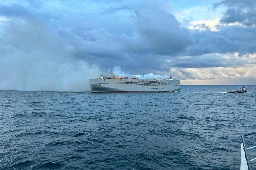 Electric car suspected source of fatal ship fire