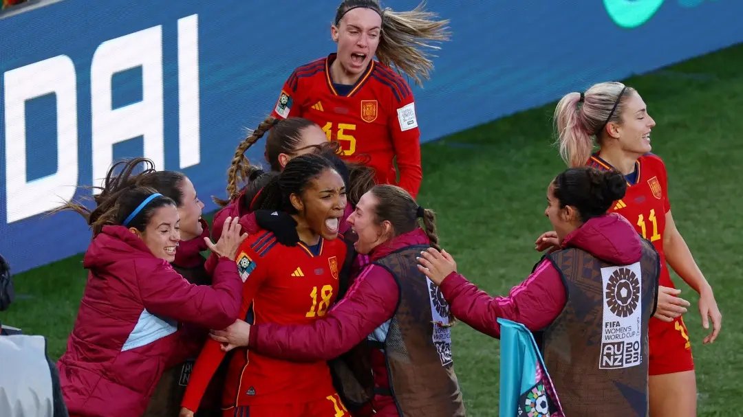 Spain in World Cup semis