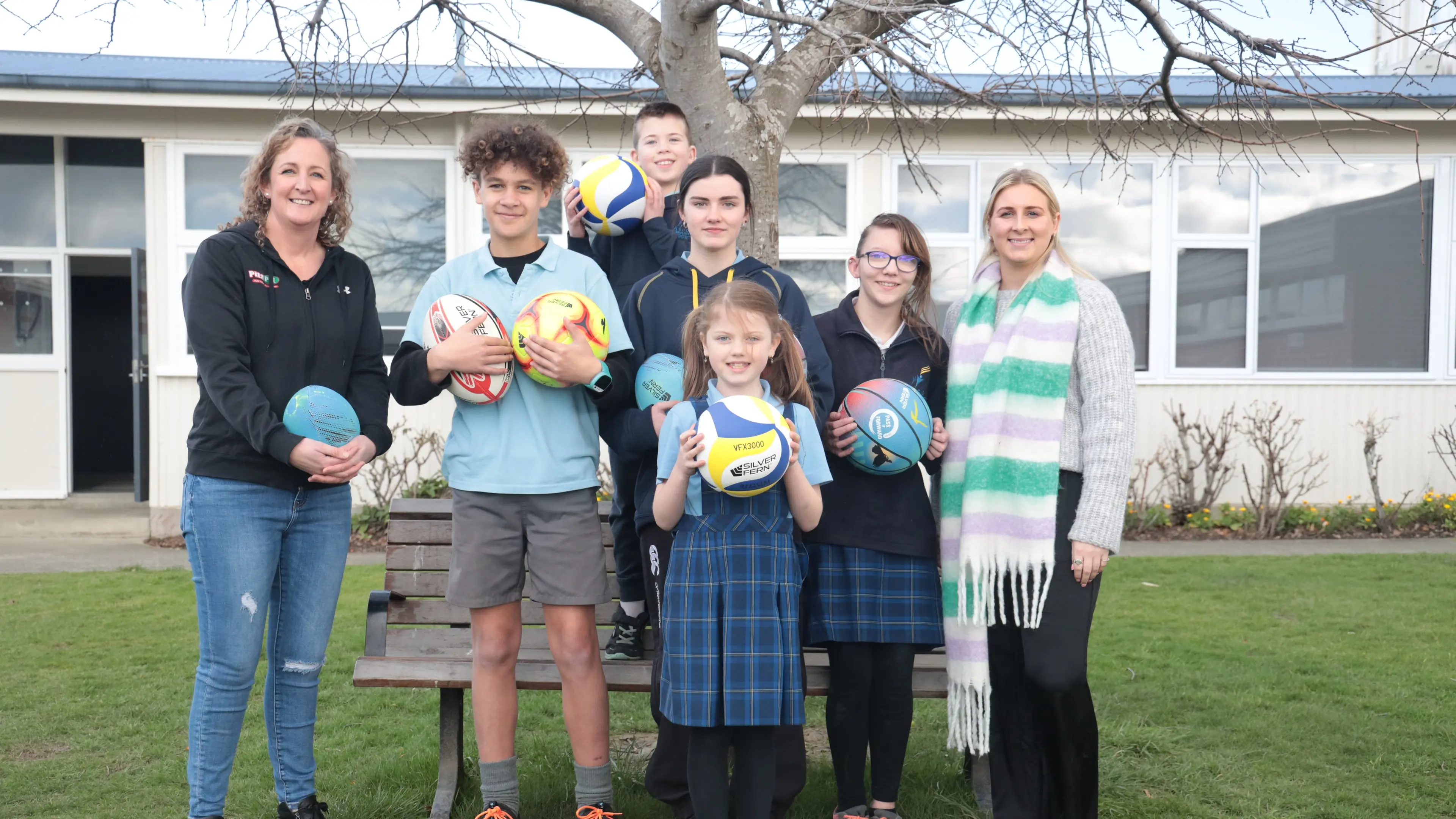 School on the ball thanks to foundation