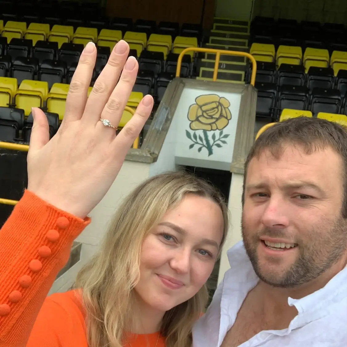 The winning stone: Southbridge finish UK rugby tour with proposal
