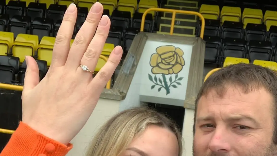 The winning stone: Southbridge finish UK rugby tour with proposal