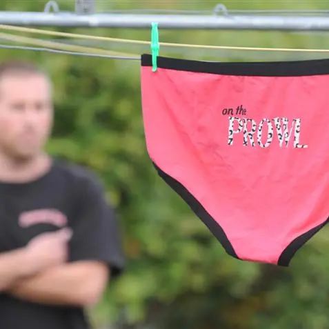 Unease caused by theft of panties spurs action