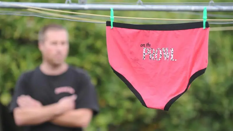 Unease caused by theft of panties spurs action