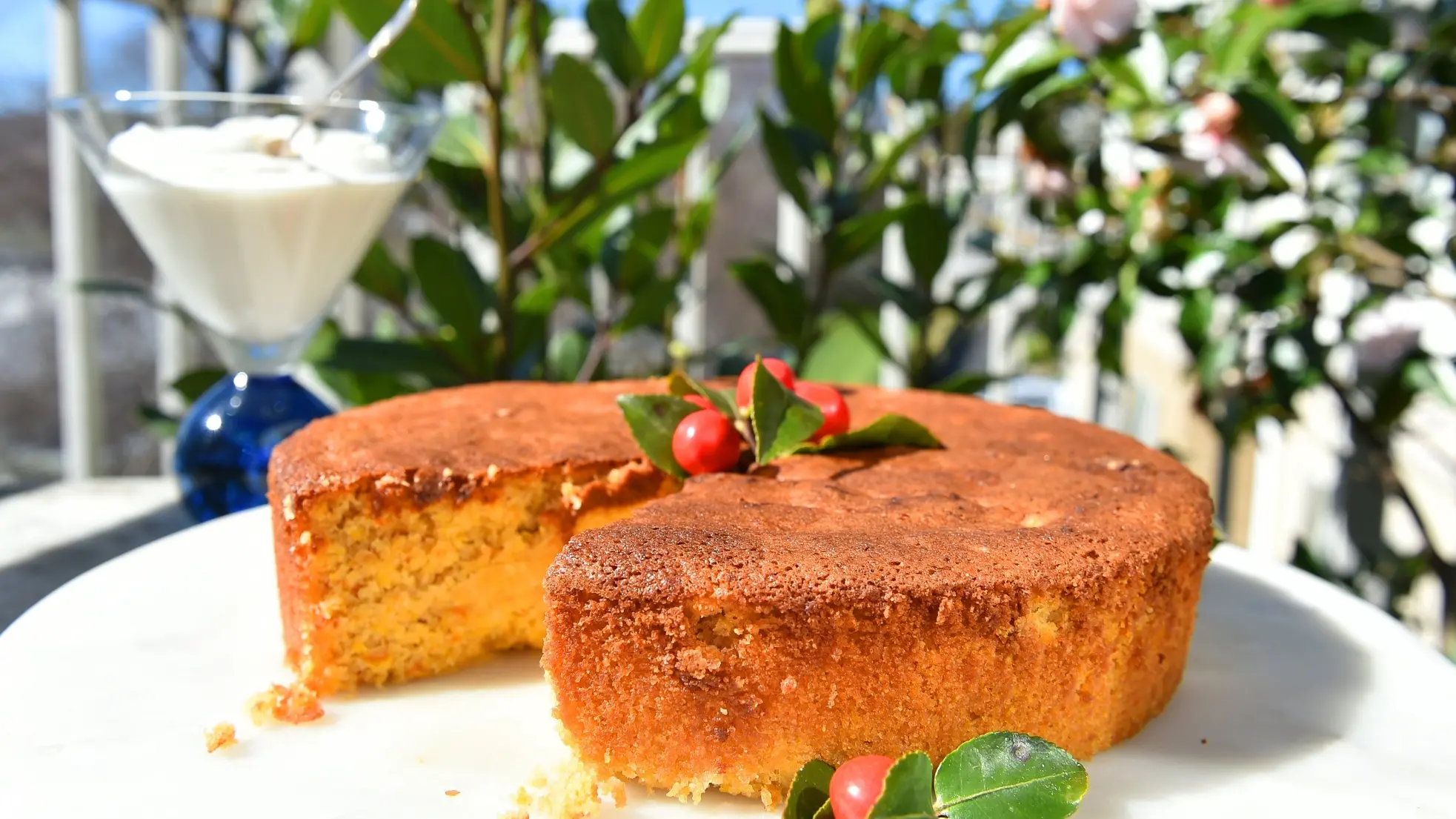 Almond and orange cake