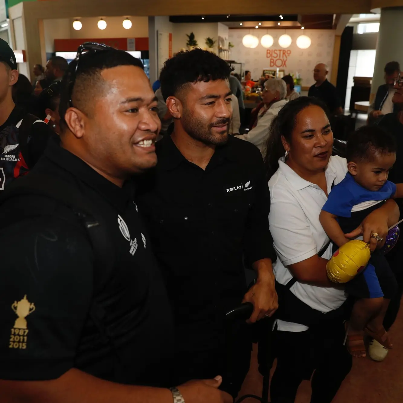 Watch: All Blacks arrive home from World Cup