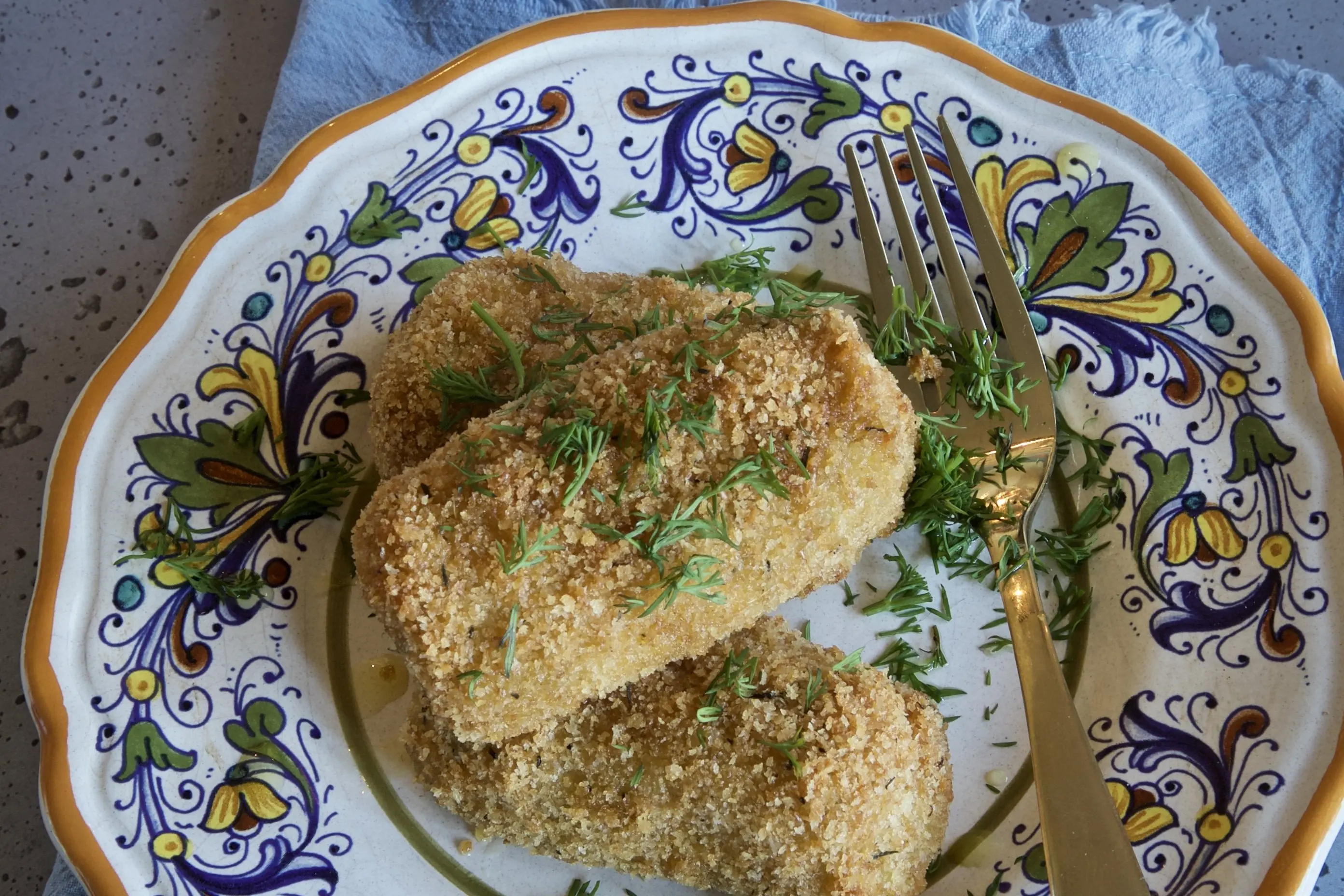Cauliflower croquettes. Photo: Simon Lambert