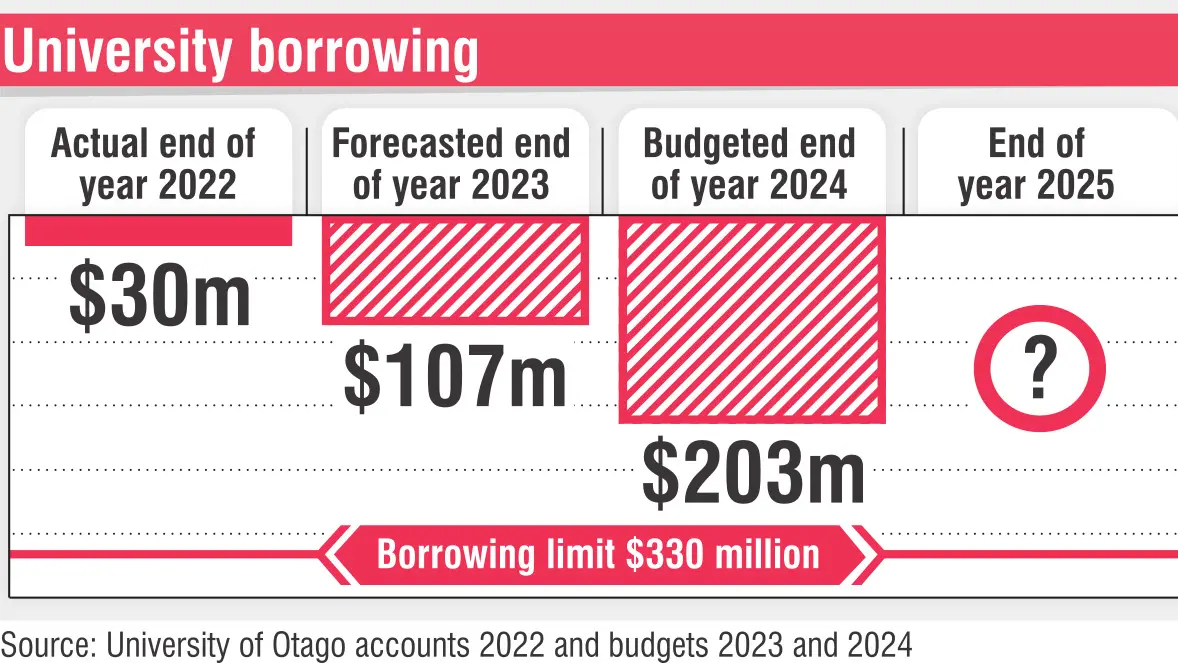 Vice-chancellor defends plan to end year with bigger deficit