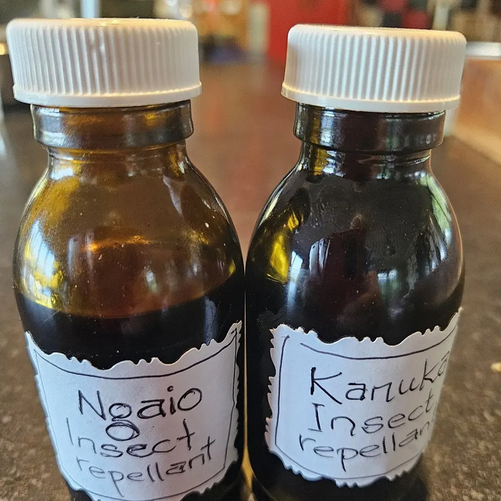 Ngaio makes a magical potion