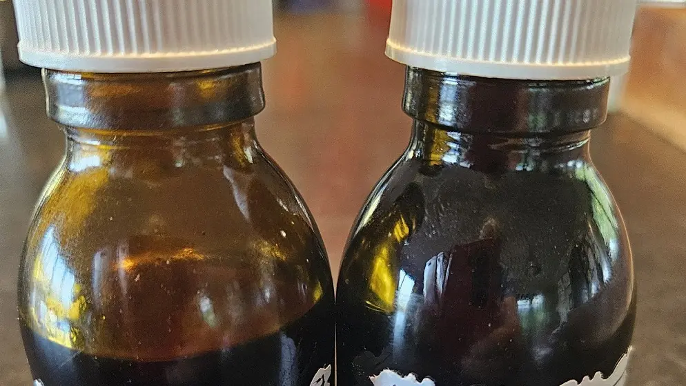 Ngaio makes a magical potion