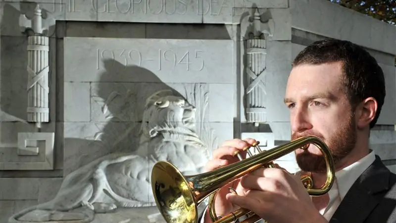 'Last Post' haunting duty for proud bugler