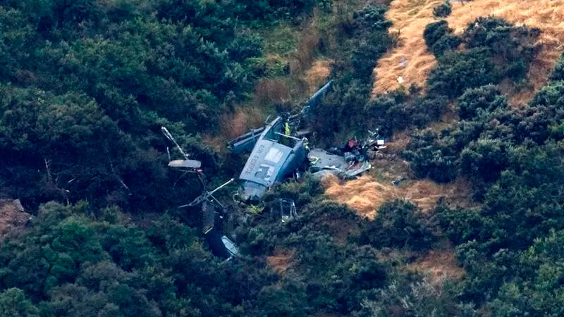 Helicopter crash victims named