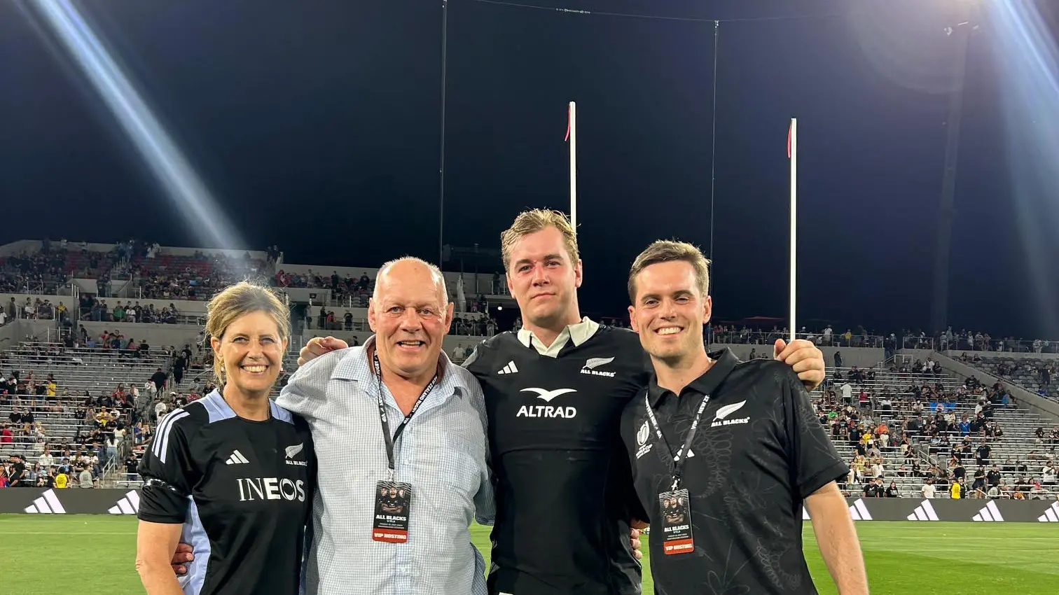 All Blacks debut a family affair