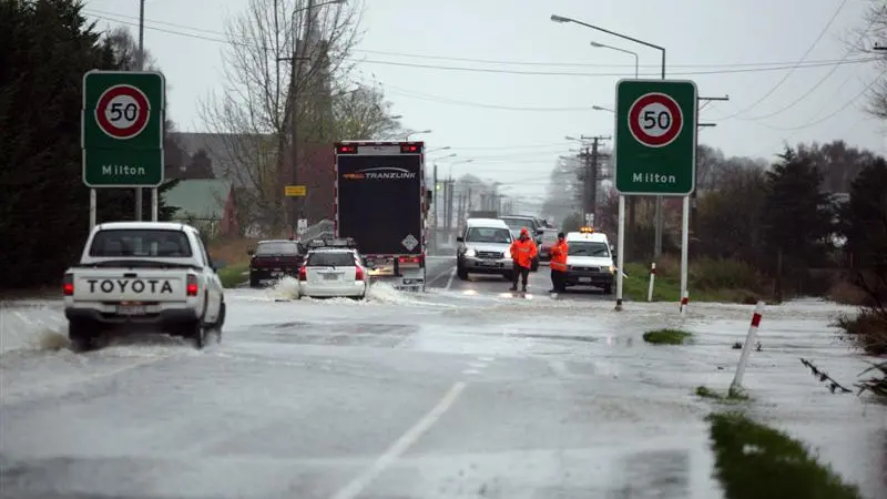 Highways open as rain eases